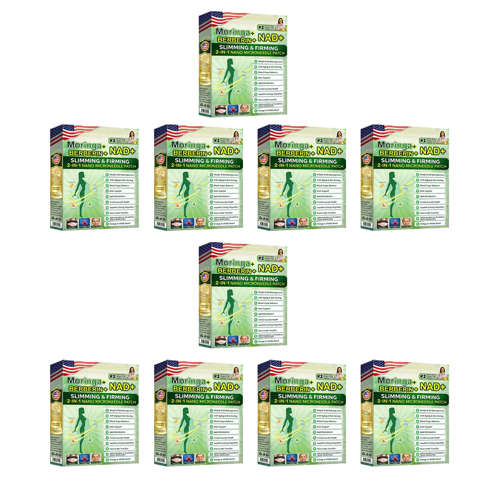 Moringa & Berberine 10-IN-1 Advanced Nano Microneedle Patch