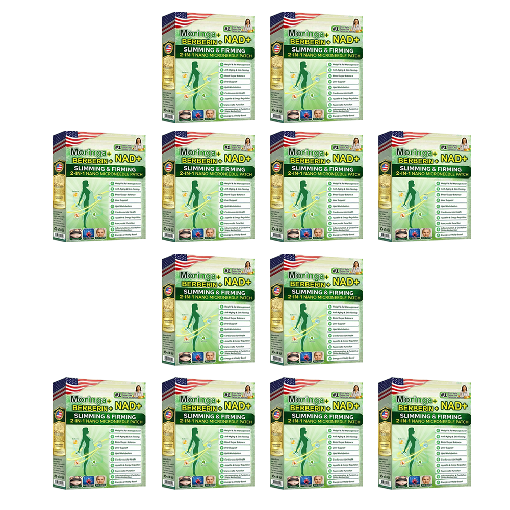 Moringa & Berberine 10-IN-1 Advanced Nano Microneedle Patch