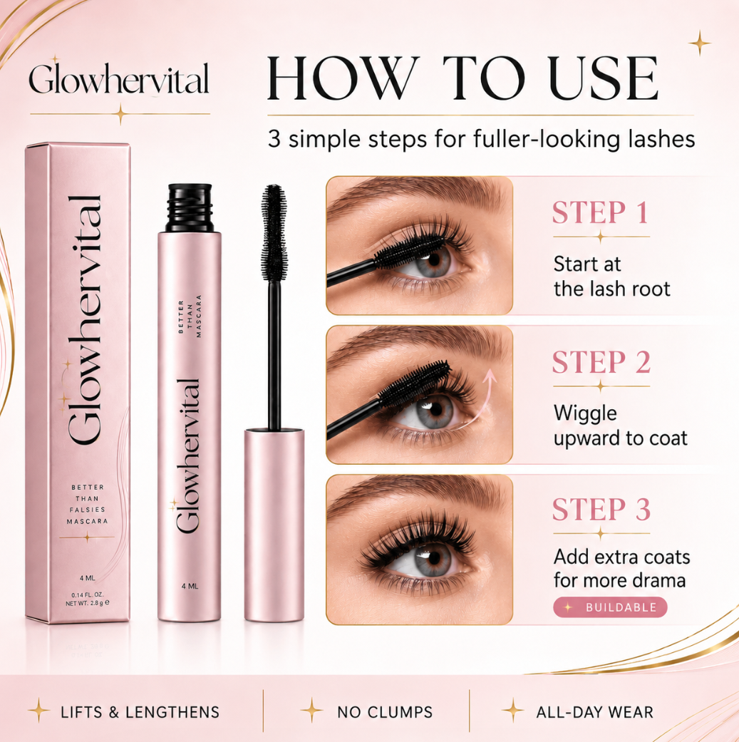 SPARKVRA™ Lash Growth Mascara – Clump-Free Volume, Longer-Looking Lift & Lash Conditioning Care