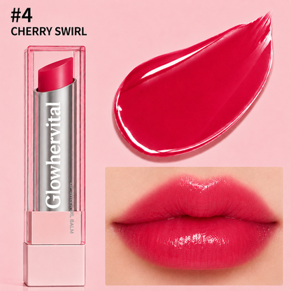 🔥Last Day Buy 1 Get 1 Free|Glowhervital GLOW VEIL LIP SHEEN OIL BALM