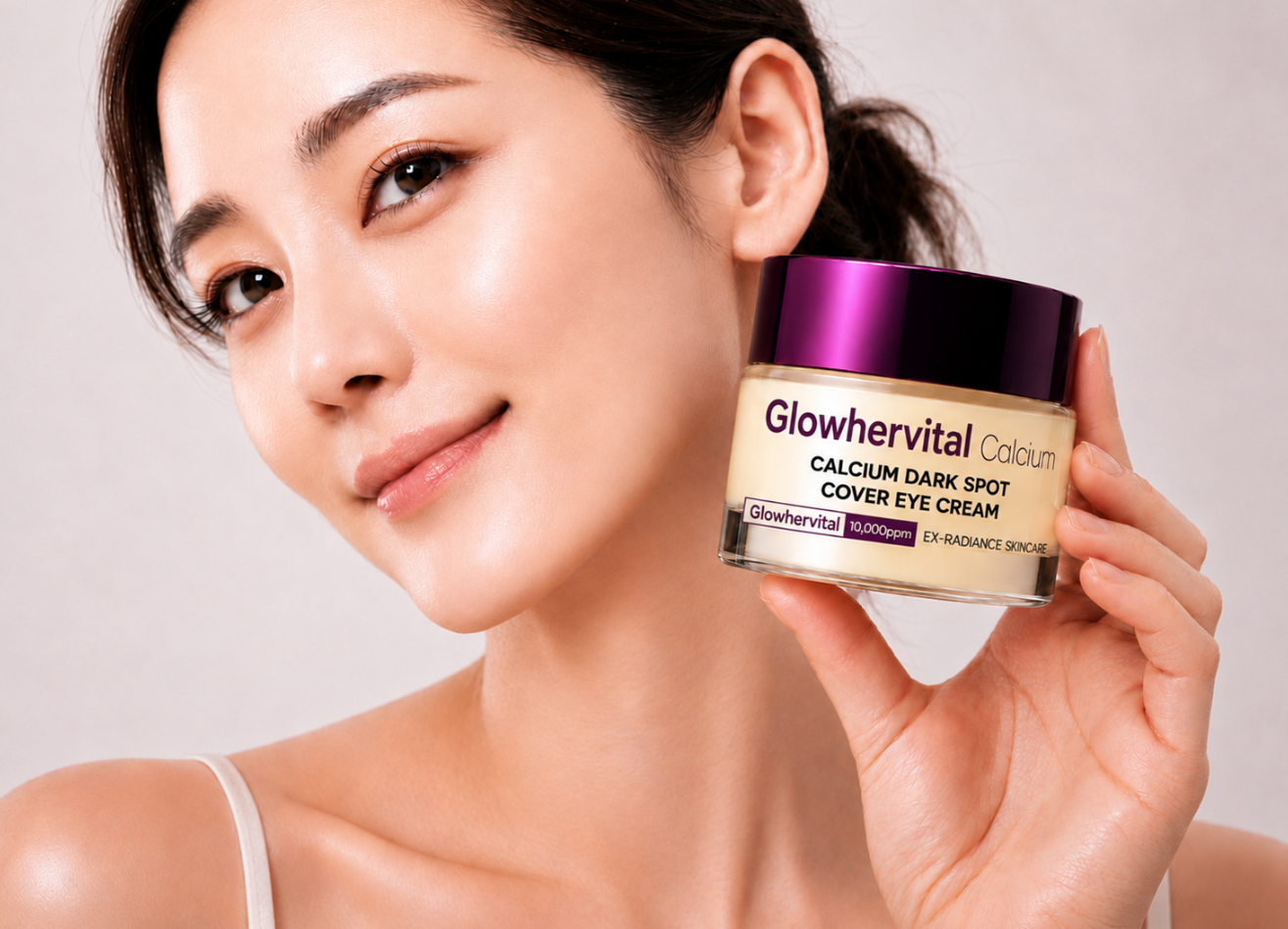 🔥LAST DAY 50% OFF!!Glowhervital Korean Calcium Dark Spot Eye Cream
