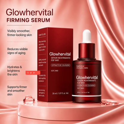 🔥Today Only: Buy 1 Get 1 Free-Glowhervital NAD+ Firming Serum Helps skin look firmer, smoother, and visibly refreshed — without injections.