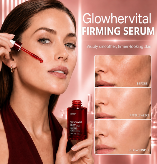 🔥Today Only: Buy 1 Get 1 Free-Glowhervital NAD+ Firming Serum Helps skin look firmer, smoother, and visibly refreshed — without injections.