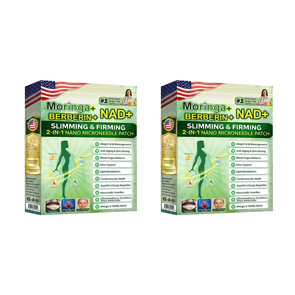 Moringa & Berberine 10-IN-1 Advanced Nano Microneedle Patch