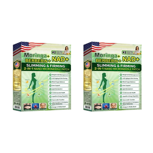 Moringa & Berberine 10-IN-1 Advanced Nano Microneedle Patch