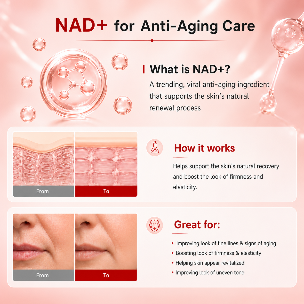 🔥Today Only: Buy 1 Get 1 Free-Glowhervital NAD+ Firming Serum Helps skin look firmer, smoother, and visibly refreshed — without injections.