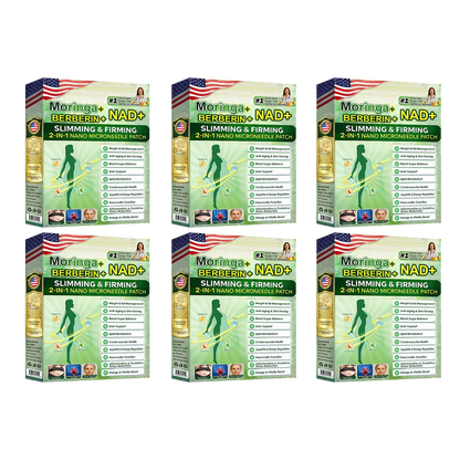 Moringa & Berberine 10-IN-1 Advanced Nano Microneedle Patch
