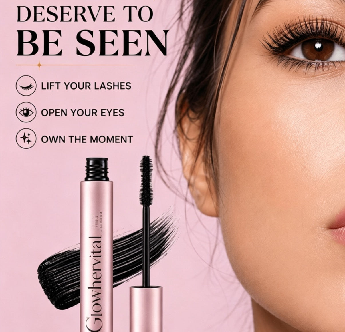 SPARKVRA™ Lash Growth Mascara – Clump-Free Volume, Longer-Looking Lift & Lash Conditioning Care
