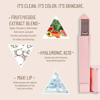 Glowhervital Lip-Plumping Glossy Lip Balm
