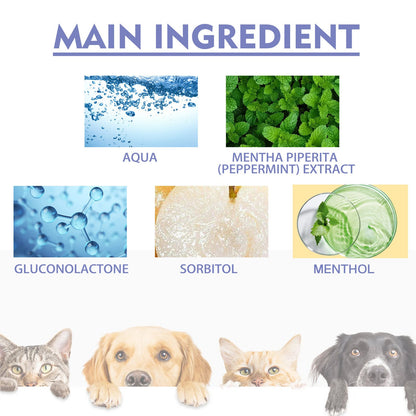 Glowhervital Dental Cleaning Spray for Cat & Dog |Pet Oral Spray